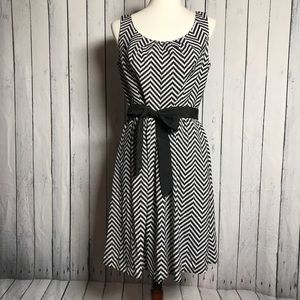 White House Black Market Chevron Dress